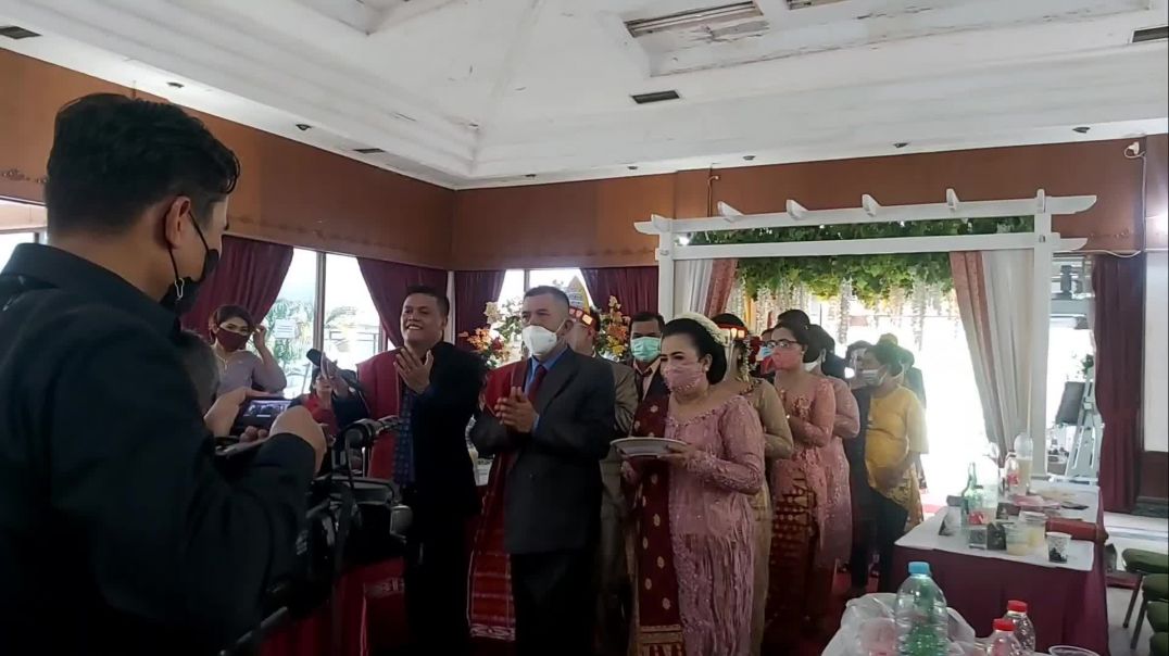 ⁣Sinamot giving Procession - Batak Traditional Wedding