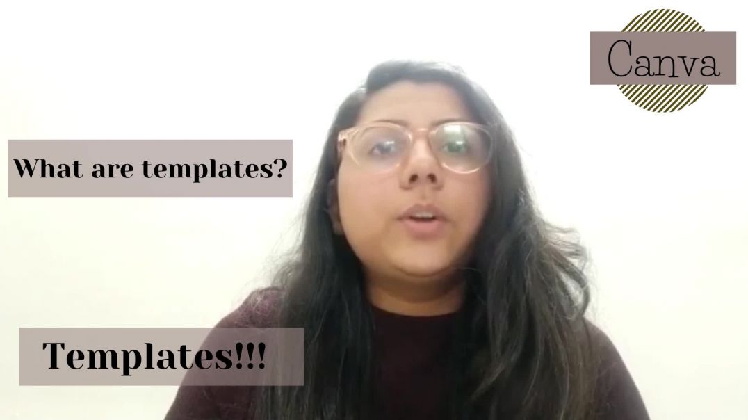 ⁣Introduction to Templates in canva