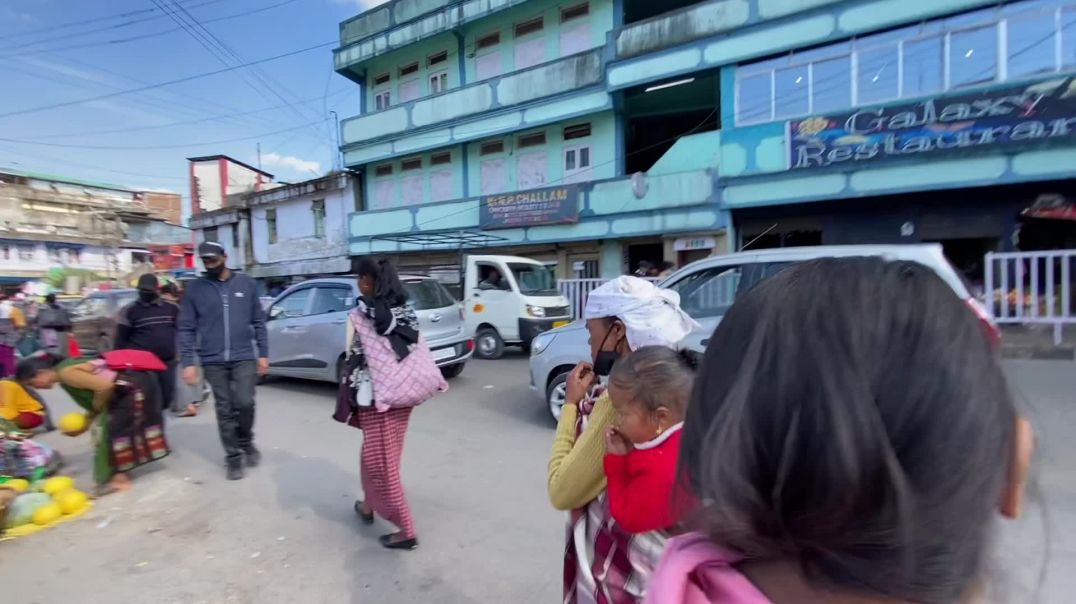 ⁣Jowai Market - Jaintia Hills - Meghalaya India